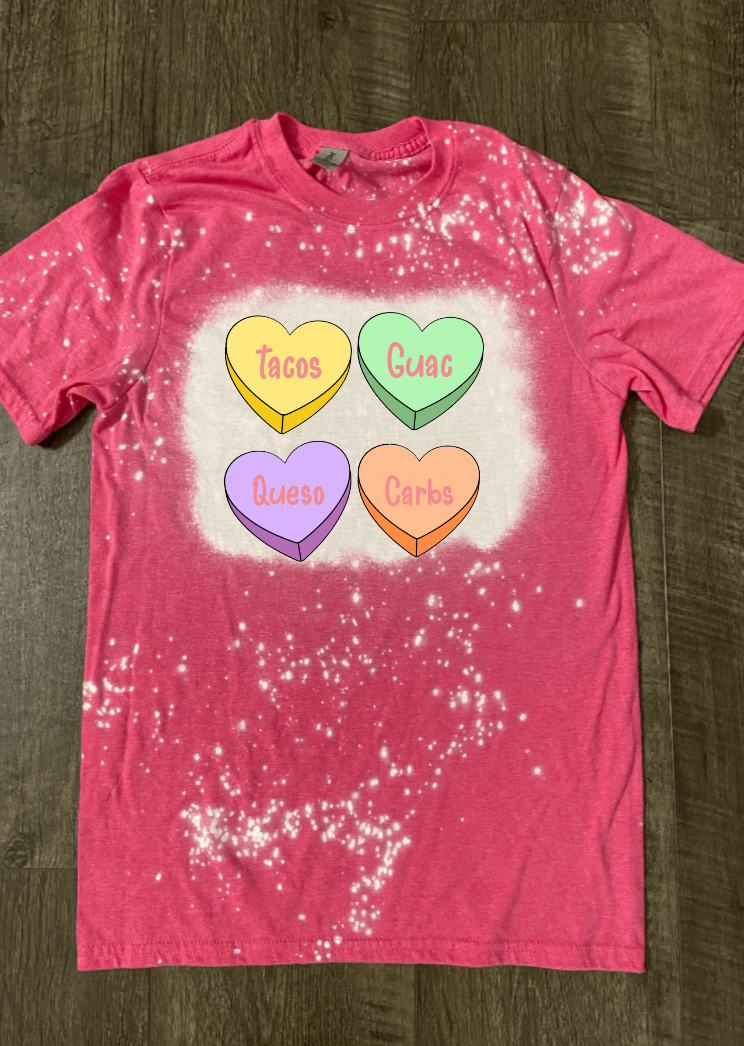 Taco Conversation Heart Shirt