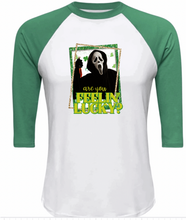 Load image into Gallery viewer, Are you feeling lucky? Scream Shirt
