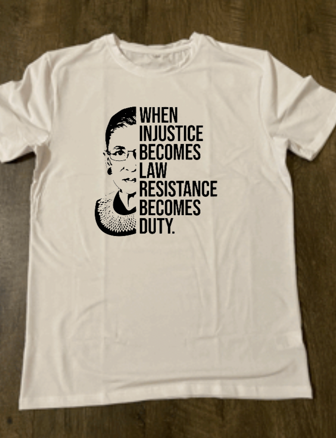 When Injustice Becomes Law Resistance Becomes Duty Graphic Tee