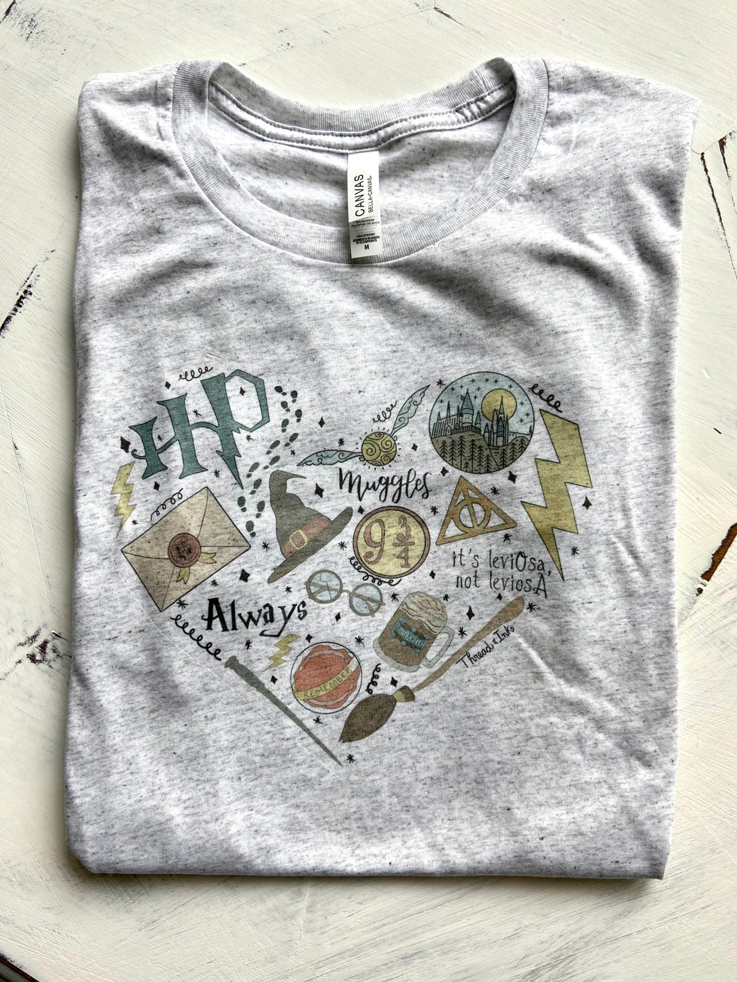 Wizard Heart Graphic Tee