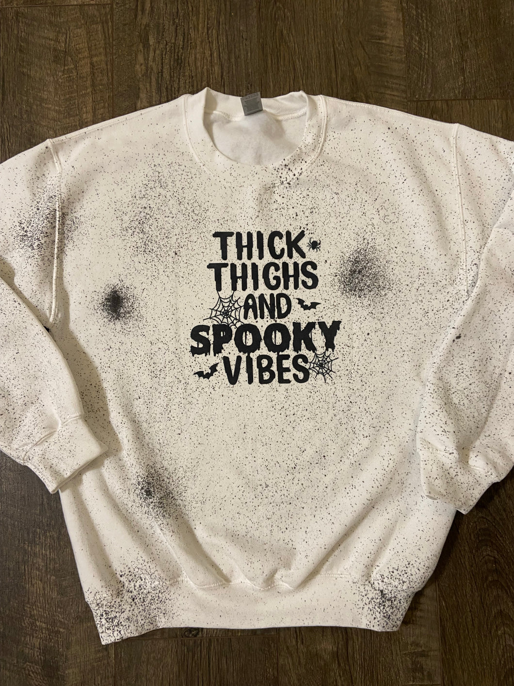 Thick Thighs and Spooky Vibes Sweatshirt