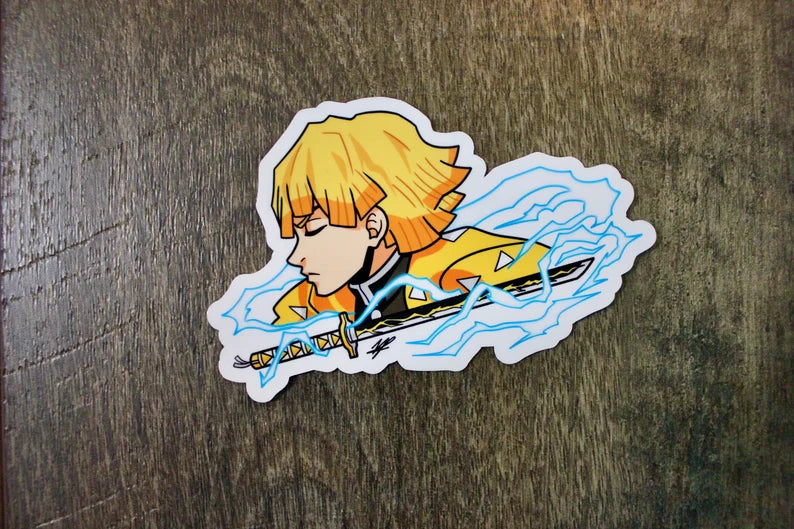 Anime Lightning Boy Sticker